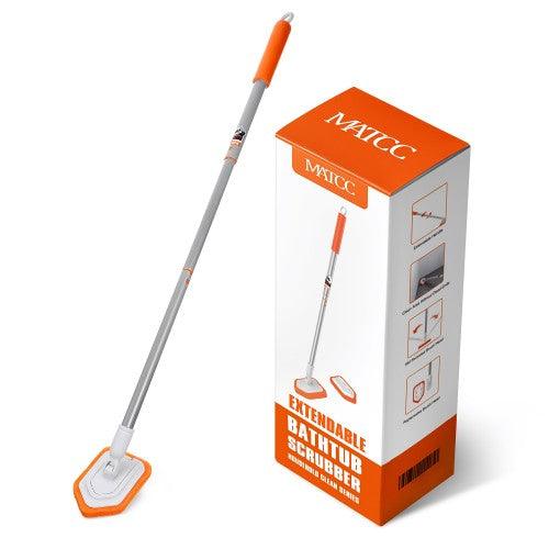 MATCC 42'' Shower Cleaner Tub and Tile Scrubber with Extendable Long Handle for Bath Tub Shower - Toytexx MATCC 42'' Shower Cleaner Tub and Tile Scrubber with Extendable Long Handle for Bath Tub Shower - Toytexx